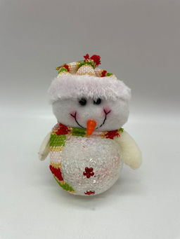 Новогодний декор - Снеговичок 15 см 12 шт в уп (свет) (арт. 6210-13) - Ип лебедев о.ю фото 2