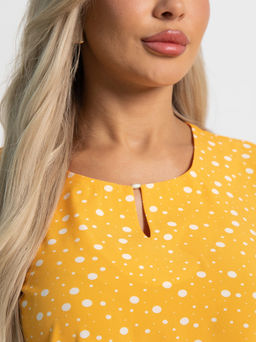 Блуза Офелия (желтая) Б15404-50М