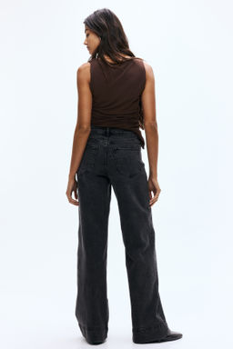 Wide High Jeans - H&m фото 6