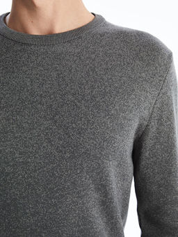 Bisiklet Yaka Erkek Triko Kazak