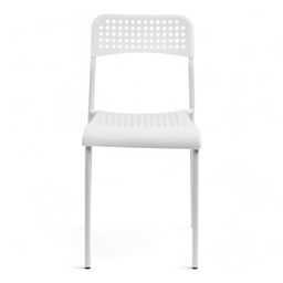 Стул сетчатый, с перфорацией, 380×400×900 мм, белый