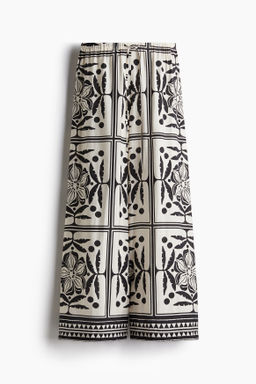 Pantal?n amplio con cord?n de ajuste - H&m фото 3