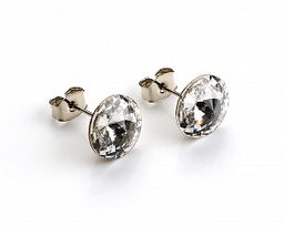 Серьги-гвоздики PR0506 черный - Mini maxi фото 8