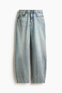 Barrel Regular Waist Jeans