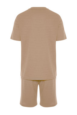 TRENDYOL MAN Mavi Regular Fit Waffle Sortlu Pijama Tak?m? TMNSS23PT00032 - Trendyolmilla фото 47