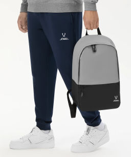 Рюкзак JOGEL ESSENTIAL Backpack, серый/черный  фото 10