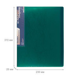 Expert Complete Premier Папка с вкладышами 60 л. A4 700 мкм 25 мм волокно 4 шт. зеленый new EC211830003