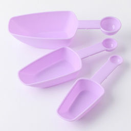 Набор мерных совков и ложек Доляна Дабл, 80 мл, 120 мл, 250 мл, ложки 5 мл, 10 мл, 20 мл, пластик, цвет МИКС  фото 3