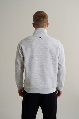 Толстовка half-zip Серый KT Sweatshirt - Anta фото 5