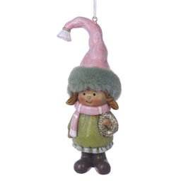 Фигурка декоративная подвесная "Дети", L6 W5 H13 см, 2в.