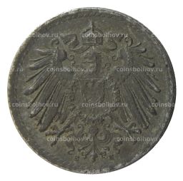 Монета 5 пфеннигов 1919 года E Германия