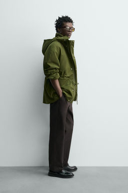 TECHNICAL PARKA WITH DETACHABLE WAISTCOAT - Zara фото 15