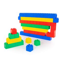 Конструктор строительный XXL, 72 элемента - Полесье фото 5