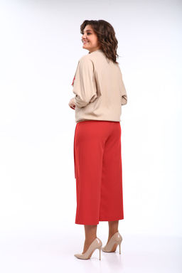 Костюм Michel Chic 1406 бежевый, красный  фото 3