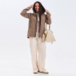 RODOS Ветровка softshell женская демисезон М-312 Какао