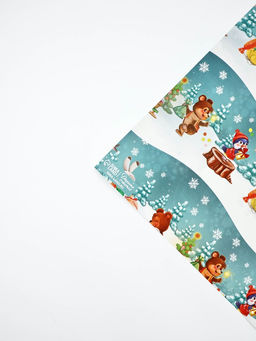 Набор упаковочной бумаги «Новогодняя», 4 листа, 70 × 100 см