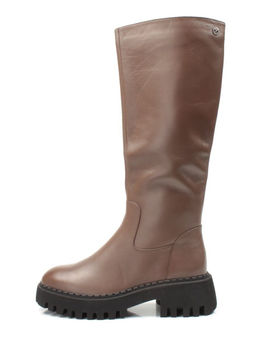 02-FL655-2M BROWN Сапоги зимние женские (натуральная кожа, натуральный мех (еврозима)) - No name фото 7