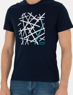 Lacivert Slim Fit Ti__rt