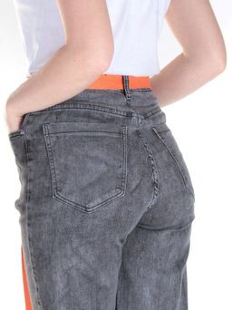 A966 Джинсы-бананы женские YIYUNFENGCAI - Фабричный китай фото 7