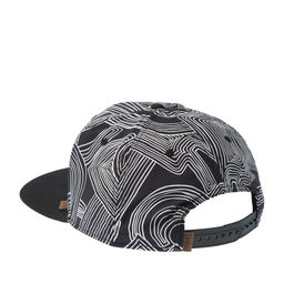 Бейсболка DJINNS арт. 6P SB MA Pattern (черный / белый)  фото 3