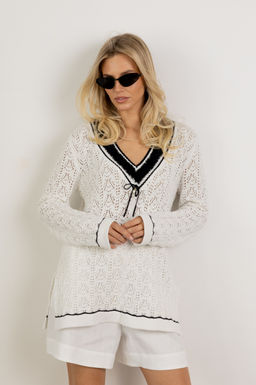 SS-2645 джемпер женский молоко