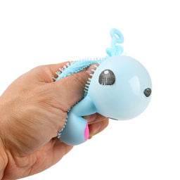 Цена за 9 шт. Мяч детский резиновый ёжка световой «Ёжик», цвета МИКС, в шоубоксе