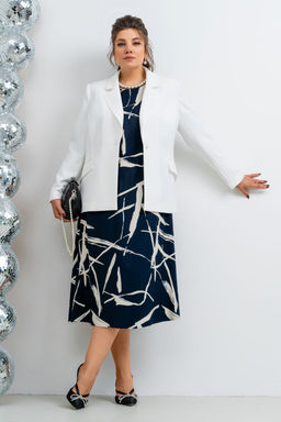 Жакет Aira Style 24-035 Светло-молочный фото 6