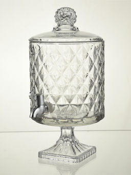 Диспенсер стеклянный на ножке "Круиз" 20х39 см