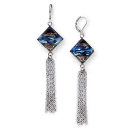 Серьги из муранского стекла AZURE FLAME LS3370