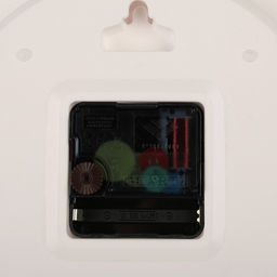 Часы настенные классические, бесшумные, плавный ход, d=28.5 см, белые, от батарейки 1×АА