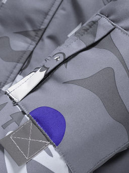 Горнолыжный костюм Valianly детский для мальчика серого цвета 9209Sr фото 19