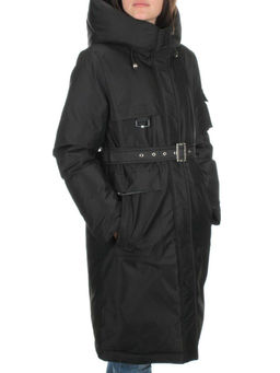 EAC293 BLACK Куртка зимняя женская (200 гр. холлофайбера)