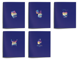 Цена за 2 шт. Тетрадь 48 л. А5 клетка, на скрепке, офсет LOREX LOST CONTROL мелованный картон, двойная о...