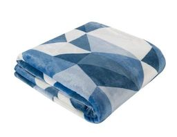 Покрывало-плед Топаз фланель-микрофибра 150*200 см. - Лен поволжья фото 4