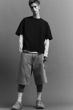 Camiseta de algodon Oversized Fit - H&m фото 5