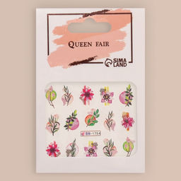 Цена за 6 шт. Слайдеры для ногтей Японская сакура, разноцветные - Qf фото 4