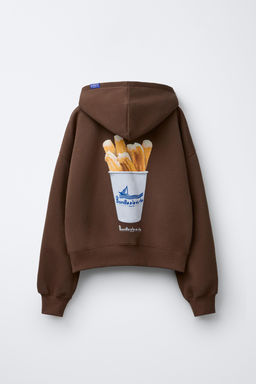 BONILLA A LA VISTA ® X ZARA HOODIE WITH ZIP  фото 10