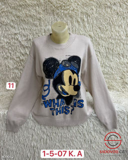 Свитер женский с рисунком - Bruno фото 2