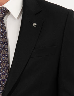 Черная зауженная куртка - Cacharel фото 7