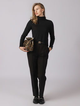 Водолазка женская с горлом КВ200 Черный от фабрики Спортсоло