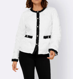 Жакет, бело-черный - Ashley brooke фото 3