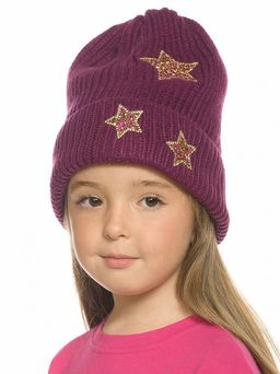 Уценка PELICAN GKQX3254/1 шапка для девочек  фото 2