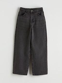 Baggy Fit Erkek ?ocuk Jean Pantolon