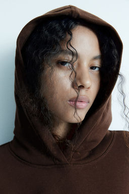 Vestido de algodon con capucha - H&m фото 3