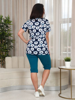 Костюм женский К-223 (кулирка) Петроль - Elenatex фото 9