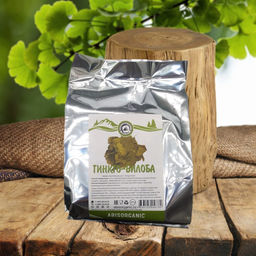 Гинкго билоба Ginkgo biloba, лист