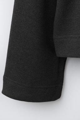CAMISETA SOFT TOUCH / Gris antracita - Zara фото 4