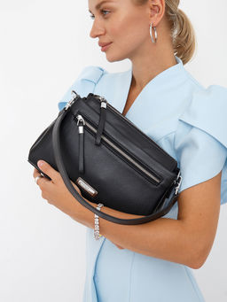 Сумка 1025CH black Polina&Eiterou