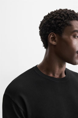 TEXTURED REGULAR FIT SWEATER - Zara фото 5