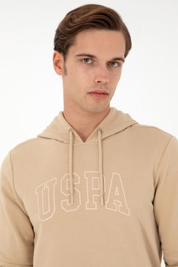 Мужская базовая толстовка песочного цвета Неожиданная скидка в корзине - U.s. polo assn фото 2